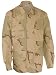 3 Color Desert Camo Nylon / Cotton Ripstop BDU Coat