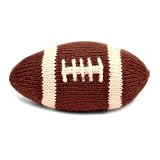 Baby & Maternity Online Shop Ranking 13120. Estella Best Unique Hand knitted Baby Boys Kids Designer Brown Football Toy Rattle, 5 inches
