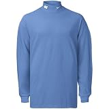 Nike North Carolina Tar Heels Sky Blue Mock Neck Long Sleeve Shirt