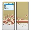 Flower Burst Design Decal Skin Sticker for Apple iPod nano 2G (2nd Generation) 2GB/ 4GB/ 8GB Player
