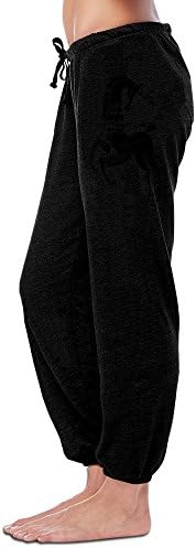 Rebirth Women's I Am Going To Magic Show Horse Cotton Pajama Pant Black L