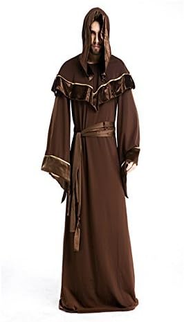 All four man warrior woman warrior witch pirate cosplay costume Halloween party Greek warrior swordsman party costume (witch)