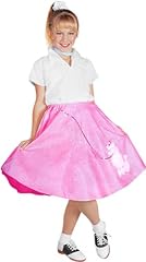 Child's 50's Girl Halloween Costume (Size:Large 12-14) 