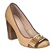Women's Merona® Mariela Buckle Pump - Tan