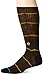 Stance Men's Frank Tie Dye Stripes Arch Support Classic Crew Sock, Gold, L