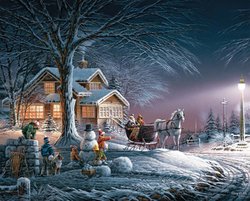 White Mountain Puzzles Winter Wonderland