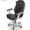 Jago - Fauteuil chaise si�ge de bureau pivotante ajustable inclinable (BDS17)
