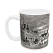 Hotel de Ville, Paris, 1847 (engraving) by.. - Mug - Standard Size