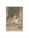 Mes Chats (My Cats) by Daniel Hernandez poster print,16.5 in. x 21.5 in.