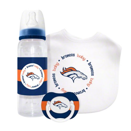 Denver Broncos Baby Gift Set