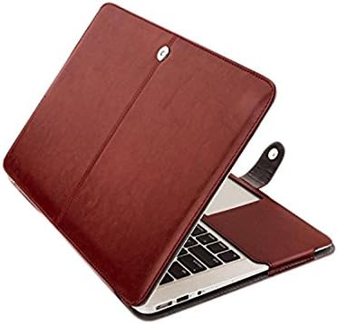 Versality Perfect Fit Premium PU Leather Case Cover for Macbook Air VMBLCA13BRWN