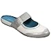 Women's Merona® Margaret MJ Mule - White/Silver