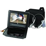 New AUDIOVOX D9104PK 9 PORTABLE DVD PLAYER (INCLUDES HEADPHONES  CAR KIT)