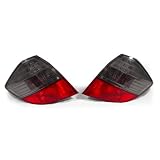 A Pair of Depo Red and Smoke Lense LED Tail Lights - Honda Fit 2009-2010 by Depo