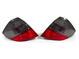 A Pair of Depo Red and Smoke Lense LED Tail Lights - Honda Fit 2009-2010