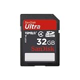 SanDisk Ultra SD 32  GB Flash Memory Card SDSDH-032G