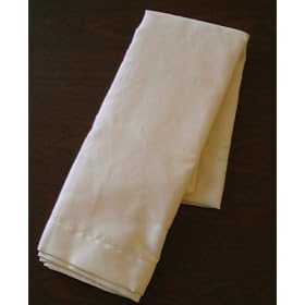 Body Pillow Pillowcase 100% cotton, 300 Thread Count Color: Ivory