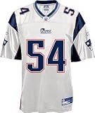 New England Patriots Tedy Bruschi Replica Adult White NFL Equipment Jersey