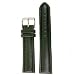 Watch Band Genuine Leather Heavy Padded Soft Italian Leather Watch Strap 22mm Black