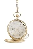 Kienzle V73091638760 1822 Yellow Gold PVD Silver Dial Pocket Watch