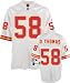 Derrick Thomas Kansas City Chiefs White NFL Premier Throwback Jersey