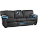 Carolina Panthers NFL Team Logo Classic Sofa