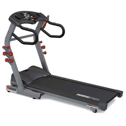 Maxima Fitness MF-2000-ProFX-R Auto Incline Folding Treadmill (Home Use) - Grey/Black, Medium