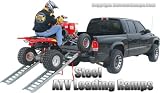 6 Foot Steel ATV Loading Ramps - 1200 lb. Capacity (SF-RK-6)