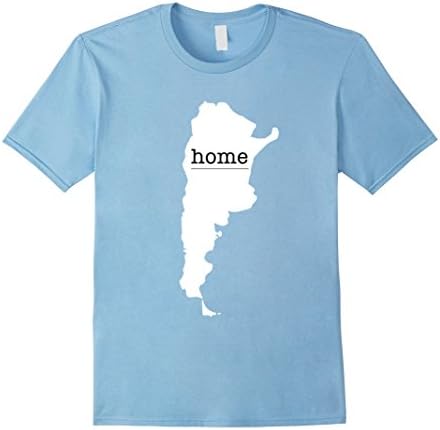 Men's icshirts: Argentina Argentinian Flag t-shirts 2XL Baby Blue