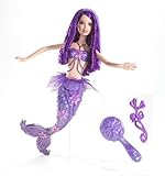 Favor Barbie Fairytopia Purple Color Change Mermaid Doll