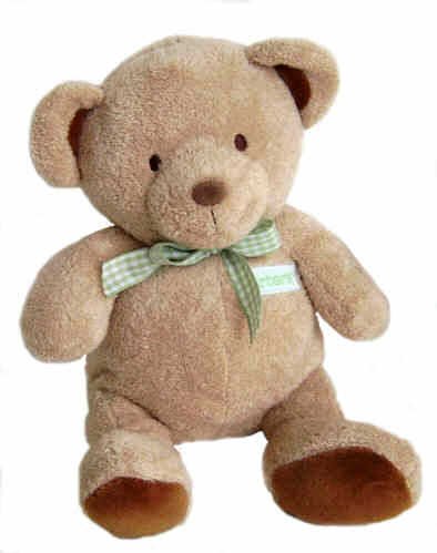 Childrens Toyshop  Toys : Carter's Joy Bear Beanbag Blue 25cm GN4461A Rainbow Designs