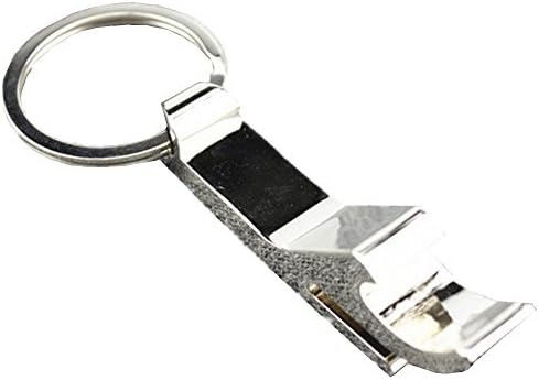 BISHAO Metal Opener Pendant key chain Men's Small Pendant Key Ring Keychain Gift Pack of 2