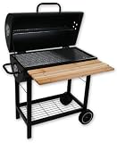 Produkt-Bild: BBQ Grillwagen Grill Holzkohlegrill Lok Smoker NEU