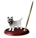 Cairn Terrier Dog Desk Set - Gray