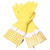 Gloveables® Yellow Gloves with Yellow Gingham Print