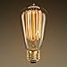 60 Watt Marconi Squirrel Cage Filament Bulb - 1910 Edison Style - 6 Pack