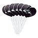 Graphics and More Killer Whale Orca with Waves Heart Love Cupcake Picks Toppers Decoration Set of 6