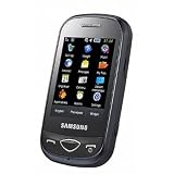 Samsung B3410EUBLK GSM Quad-Band Unlocked Cell Phone with 2MP camera, Touch Screen, QWERTY Keyboard, MP3 Player, and Bluetooth–International Version with No Warranty (Black)