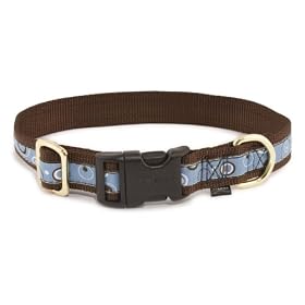 Fido Finery Quick Snap Collar Size Medium 3 4 Ring A Ding by Premier