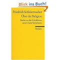 �ber die Religion: Reden an die Gebildeten unter ihren Ver�chtern