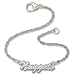 7in Denver Nuggets Script Bracelet/Sterling Silver