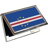 Cape Verde Flag Business Card Holder