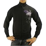 Mens Billabong black zip up fleece jacket. Very high quality skate surf brand name sweater with an artistic logo design stitched on the right chest area. Great authentic sweatshirt to wear this season with various casual styles.