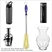 AMAZER Cup Brush, Comfort Grip Water Bottle Brush with [ANGLED TIP DESIGN] Easy to Clean Corner