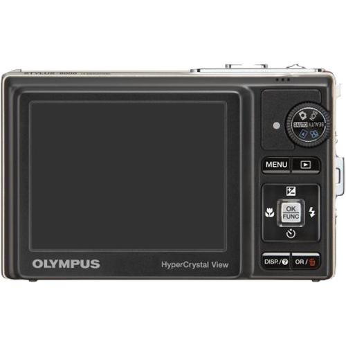 Olympus Stylus 9000 12MP Digital Camera with 10x Wide Angle Optical Dual Image Stabilized Zoom and 2.7 inch LCD 
