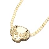 (ウッドフェラーズ)WOODFELLAS ネックレス simpsonsコラボ B系ファッション ストリート系(ONE SIZE,ベージュ)