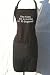 Black Embroidered Apron 