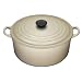 Le Creuset Enameled Cast-Iron 7-1/4-Quart Round French Oven, Dune