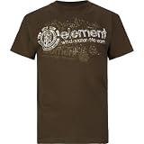 ELEMENT Grunge Boys T-Shirt - Brown