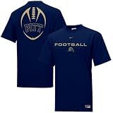 Nike Pittsburgh Panthers Navy Blue Team Issue T-shirt